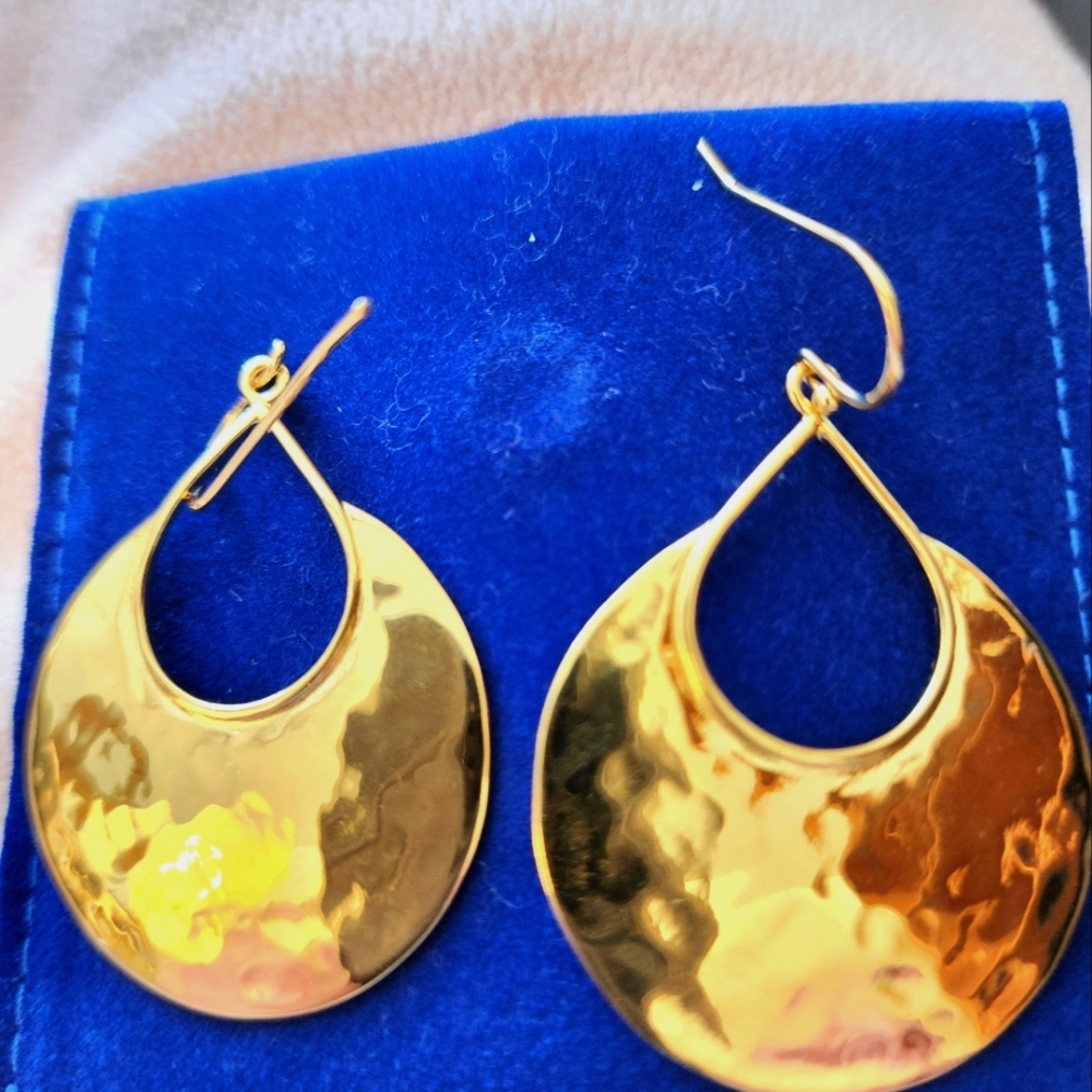 14 k Gold Plated Earrings